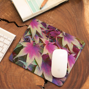 Mousepad Cartografia Colorida Japonesa Deixa Floral