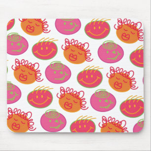 Mousepad Cartoon Bonito Escreve Bobo Diversão Cabeças de Bu