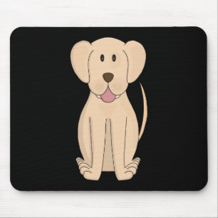 Mousepad Cartoon de Cães Incrível Labrador Retriever