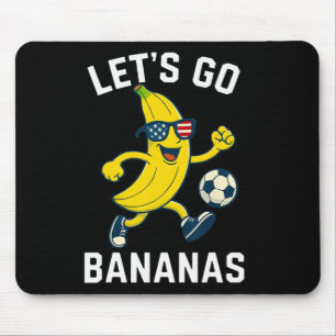 Mousepad Cartoon de futebol engraçado da Nana chutando Ll b