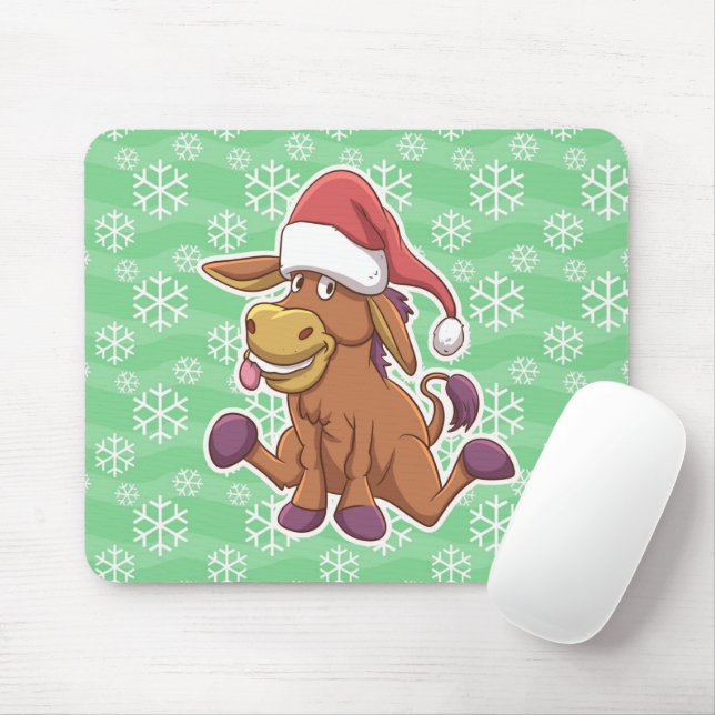 Mousepad Cartoon de Natal (Com mouse)