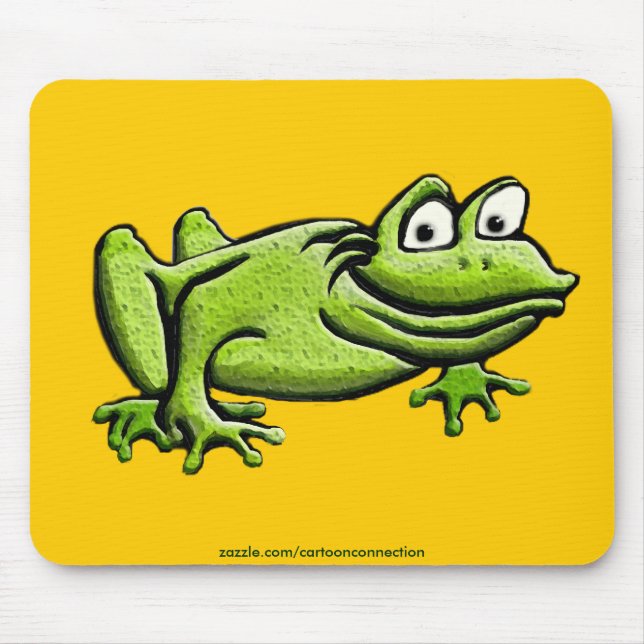 Mousepad Cartoon de Sapo Verde (Frente)