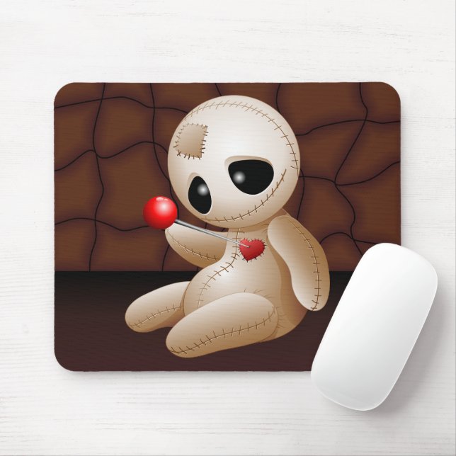 Mousepad Cartoon Doll Voodoo Apaixonado (Com mouse)