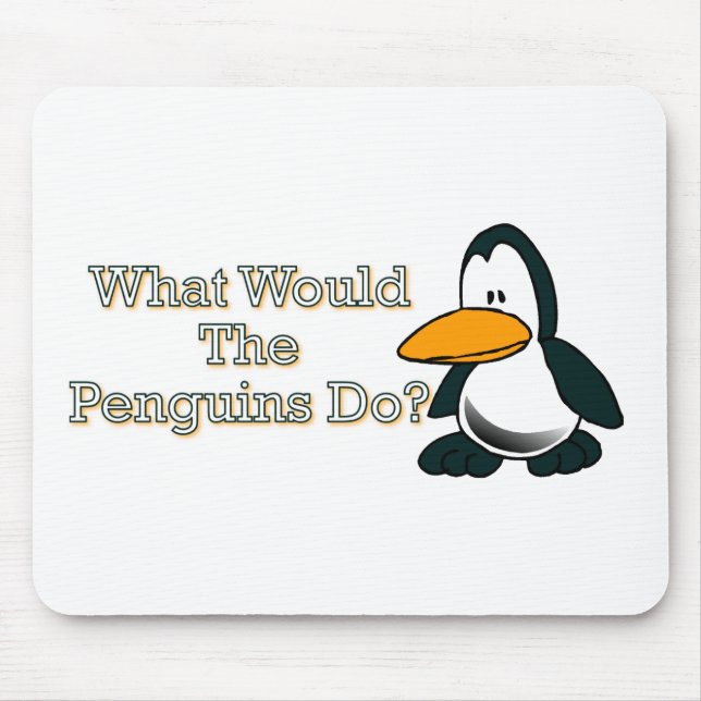 Mousepad Cartoon Penguin (Frente)