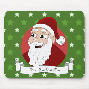 Mousepad Cartoon Santa Claus