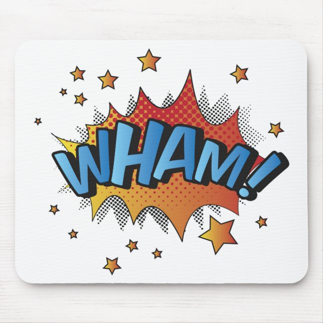 Mousepad Cartoon Wham Splat (Frente)