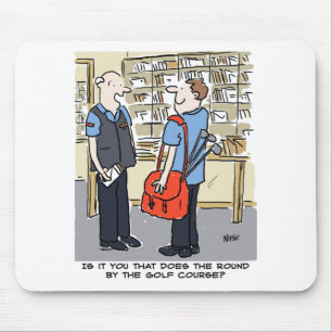 Mousepad Cartum Golfista Adora Golfe