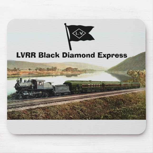Mousepad Carvão de LVRR expresso (Frente)