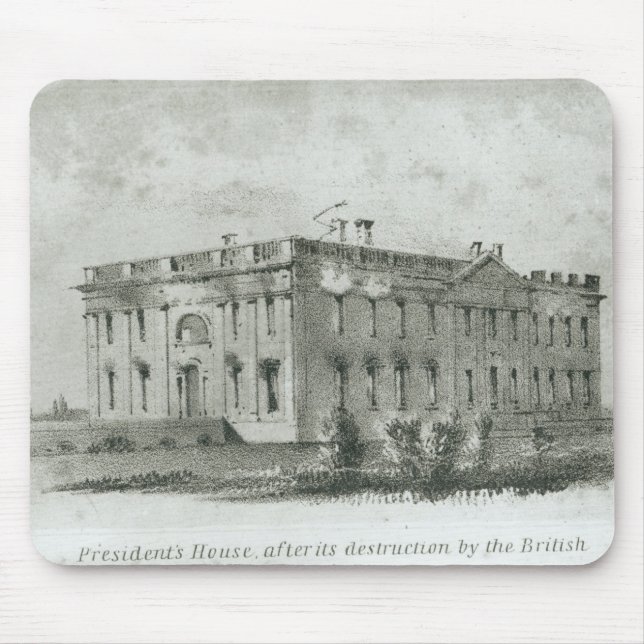 Mousepad Casa Após do presidente sua destruição (Frente)