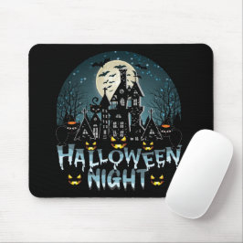 Mousepad Casa Assombrada, Noite Assustadora do Halloween