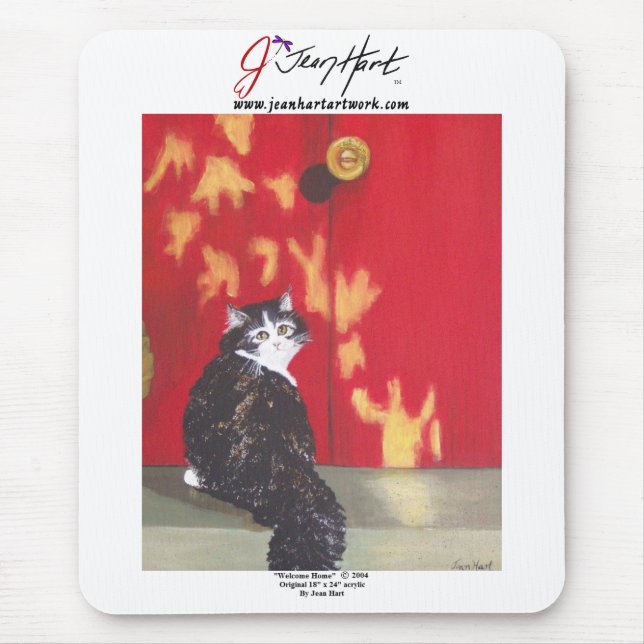 Mousepad Casa bem-vinda (Frente)