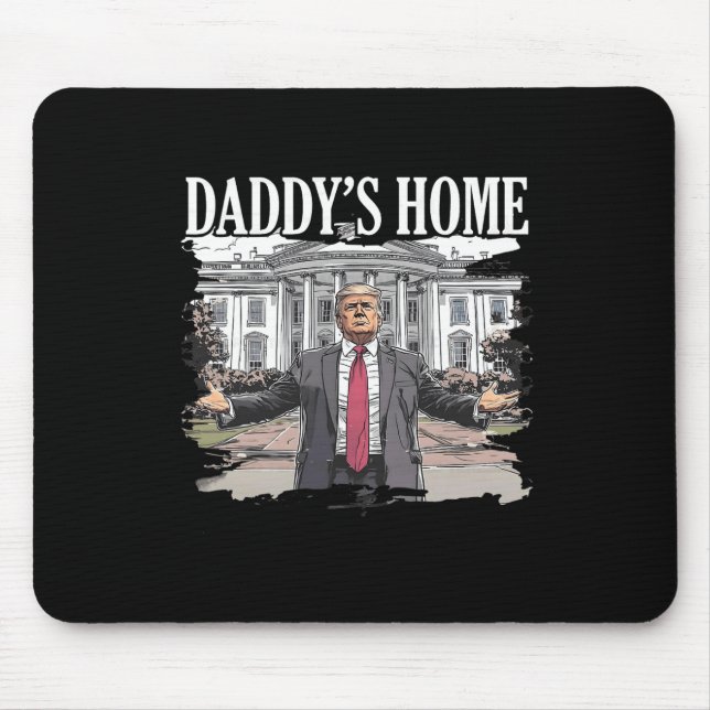 Mousepad Casa Branca de Trump Daddys 2024 (Frente)