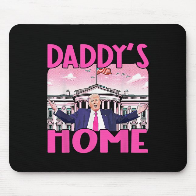 Mousepad Casa Branca do pai Trump 2024 (Frente)