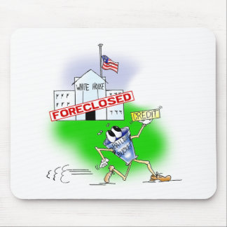 Mousepad Casa branca impedida