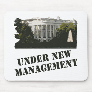 Mousepad Casa branca: Sob a gestão nova