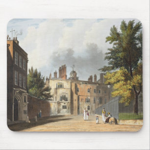 Mousepad Casa da carta patente do quadrado, da "história d