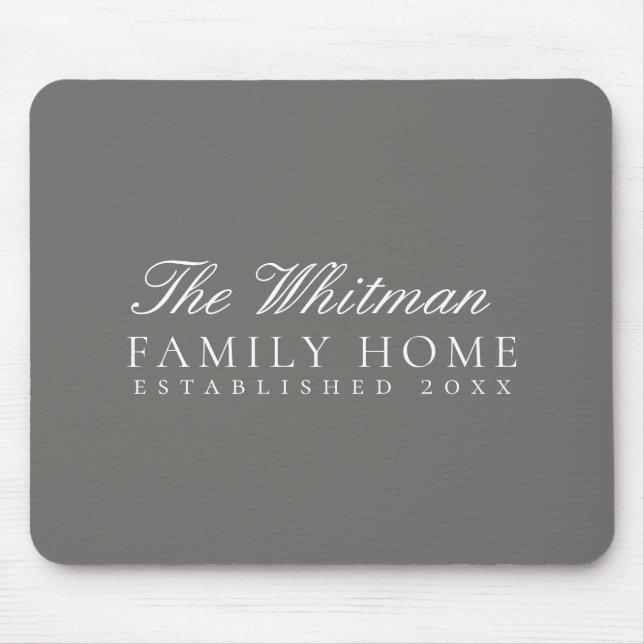 Mousepad Casa da família Charcarbonos (Frente)