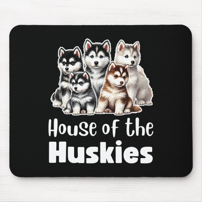 Mousepad Casa Dos Roucos Cachorro De Cana De Água Roucos (Frente)