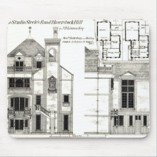 Mousepad Casa e estúdio, a estrada de Steele, Haverstock
