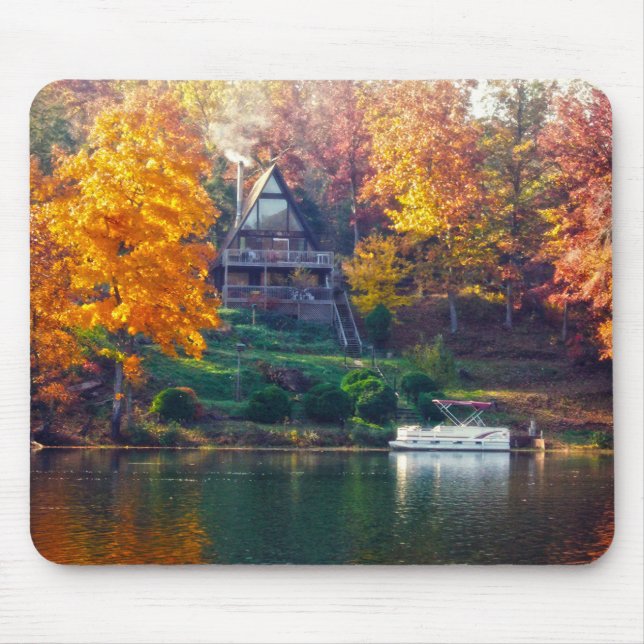 Mousepad Casa no lago (Frente)