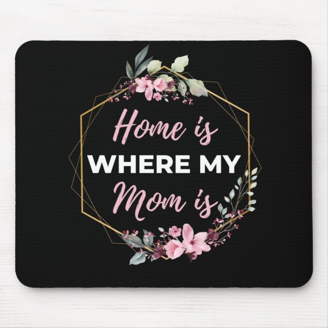 Mousepad Casa Onde Minha Mãe Está (Frente)