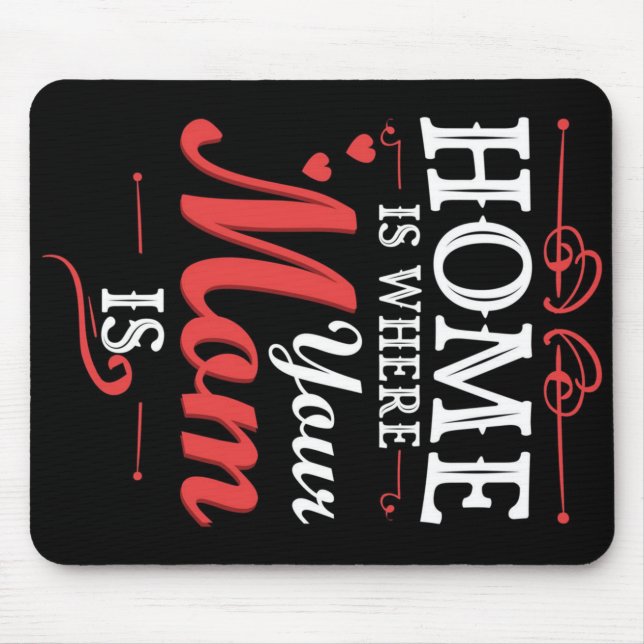 Mousepad Casa Onde Sua Mãe Está (Frente)