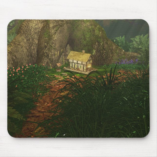 Mousepad Casa pequena no Bocalhão do Grande Woods (Frente)
