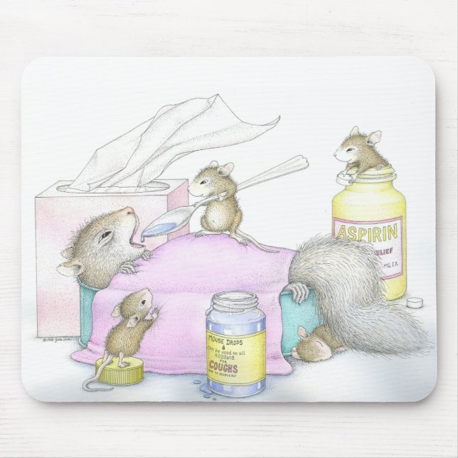 Mousepad Casa-Rato Designs® - tapete do rato (Frente)