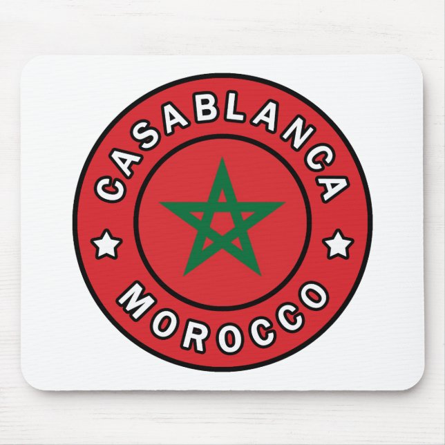 Mousepad Casablanca Marrocos (Frente)