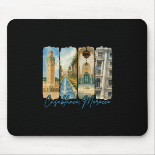 Mousepad Casablanca Marrocos Viagem Viagem Pincelada Souv