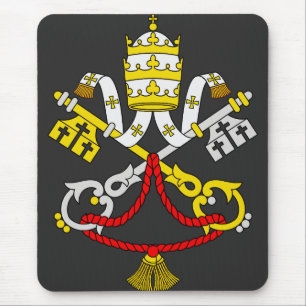 Mousepad Casaco de armas da Cidade Vaticano