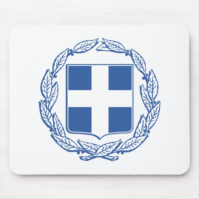 Mousepad Casaco de armas da Grécia (Frente)