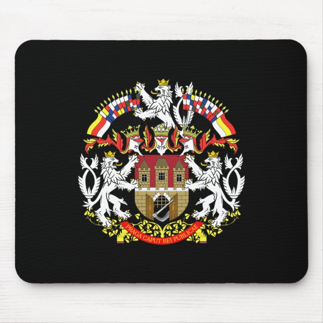 Mousepad Casaco de Armas de Praga (Frente)