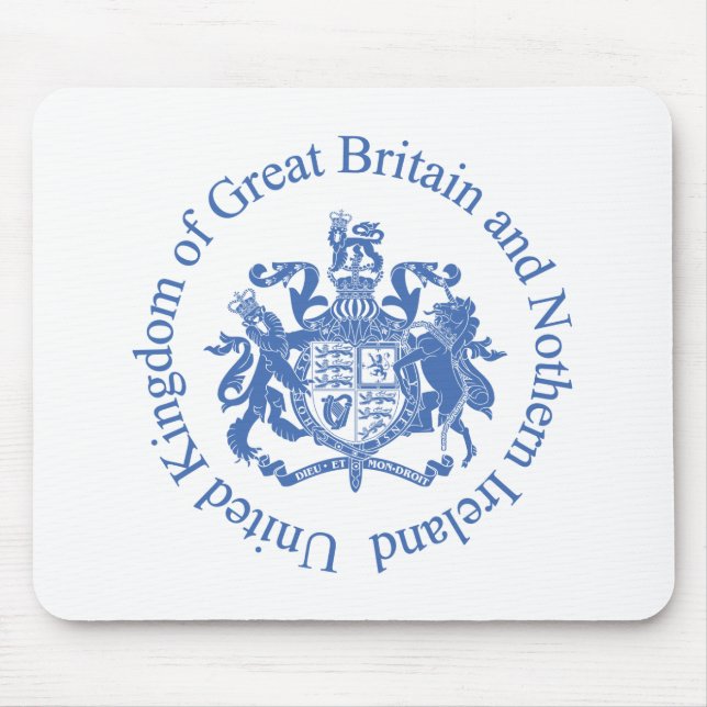 Mousepad CASACO de armas do Reino Unido (Frente)