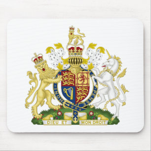 Mousepad Casaco de armas do Reino Unido