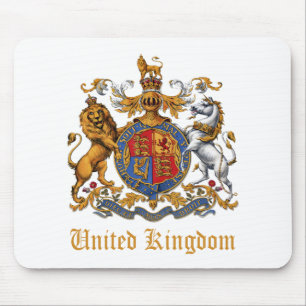 MOUSEPAD CASACO DE ARMAS DO REINO UNIDO