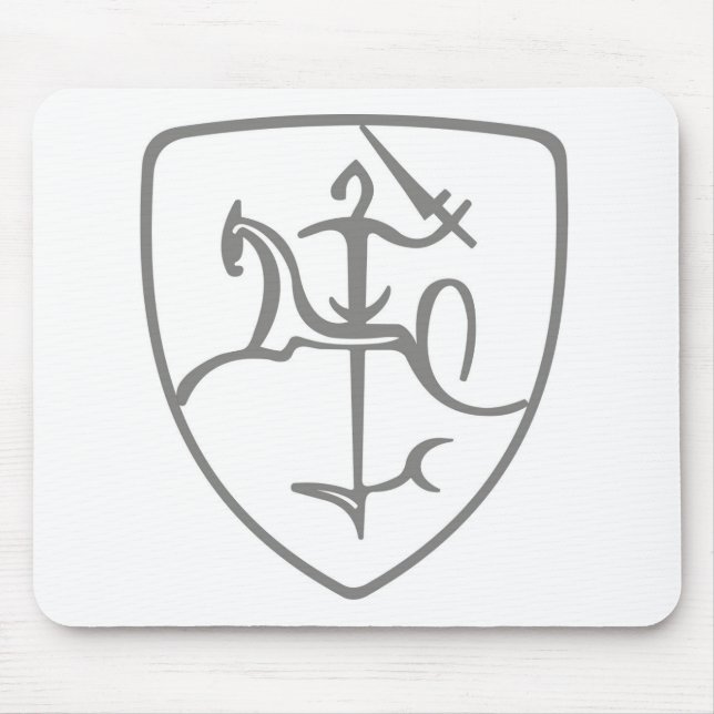 Mousepad Casaco de armas lituano: Mato/Pad de Rato Vytis (Frente)
