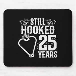 Mousepad Casados 25 Anos - Casal de Pescadores - Bodas de 2