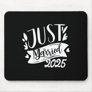 Mousepad Casados Engraçados 2025 Noiva e Noivo Fofos Casam