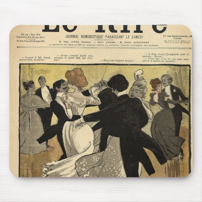 Mousepad Casais da dança (Frente)