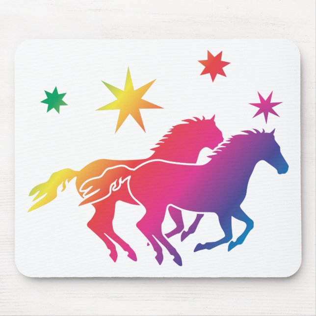 Mousepad Casal Arco-Íris (Frente)