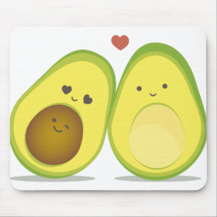 Mousepad Casal bonito do abacate