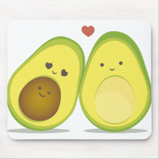 Mousepad Casal bonito do abacate