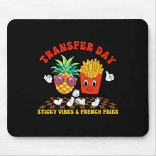 Mousepad Casal de Ivf do Dia de Transferência Retroativa