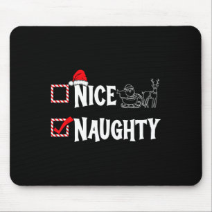 Mousepad Casal De Lista De Natal Inocente Ou Legal