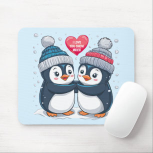 Mousepad Casal de pinguim