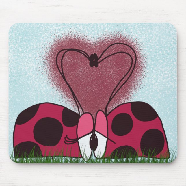 Mousepad Casal Ladybug (Frente)