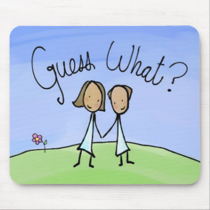 Mousepad Casal Lésbico Bonito Sabe O Que