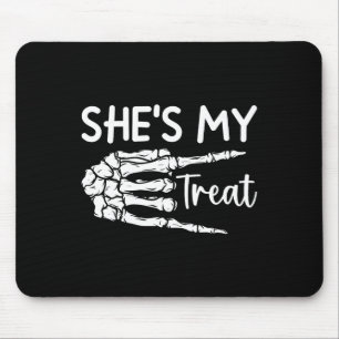 Mousepad Casal Meu Esqueleto De Tratamento Correspondendo A