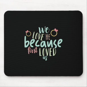 Mousepad Casal Presente Porque Primeiro Nos Amarrou